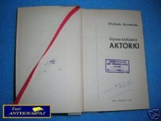 OPOWIADANIA AKTORKI - S.Kornacka