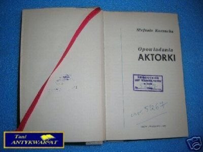 OPOWIADANIA AKTORKI - S.Kornacka