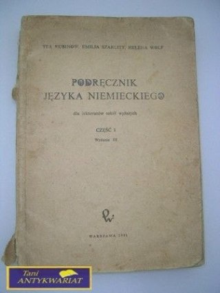 PODRĘCZNIK JĘZYKA NIEMIECKIEGO