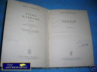 POEZJE T. II - M. Konopnicka