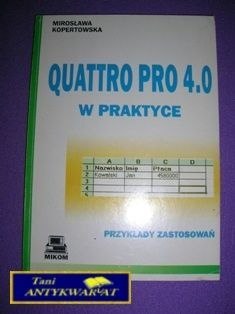 QUATTRO PRO 4.0 W PRAKTYCE - K.Kopertowska