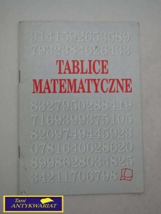 TABLICE MATEMATYCZNE