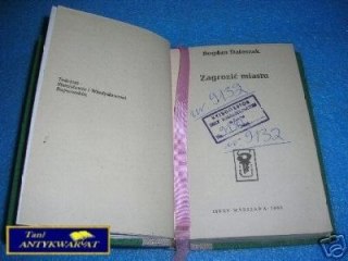 ZAGROZIĆ MIASTU - B.Daleszak