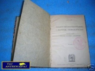 ZASADY ORTOGRAFII POLSKIEJ I SŁOWNIK ORTOGRAFICZNY