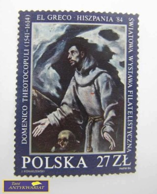 ZNACZEK - Domenico Theotocopuli 1541-1614