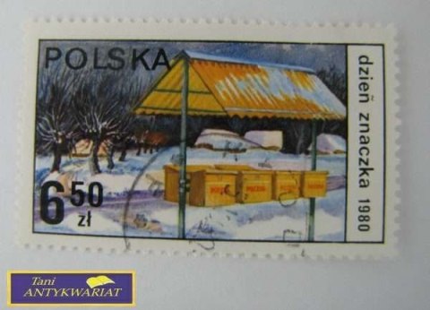 ZNACZEK - Dzień znaczka 1980 - 6,50 zł