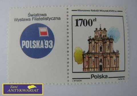 ZNACZEK - Warszawa Kościół Wizytek XVIII w.