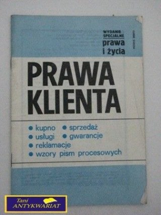 PRAWA KLIENTA