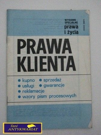 PRAWA KLIENTA
