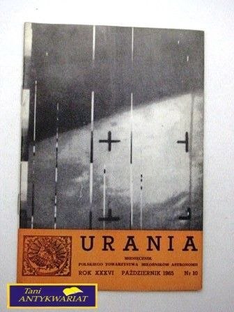 URANIA NR 10, PAŹDZIERNIK 1965