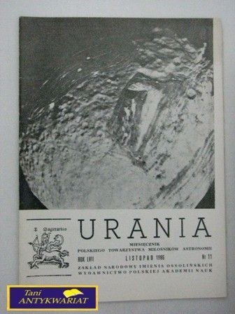 URANIA NR 11 LISTOPAD 1986
