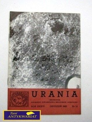 URANIA NR 12, GRUDZIEŃ 1965