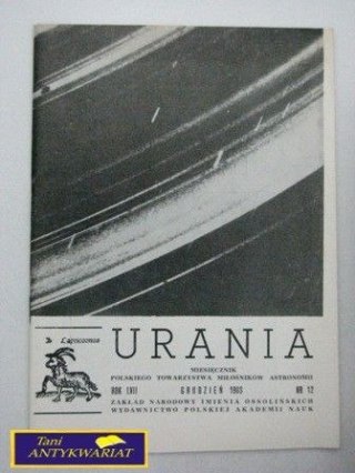URANIA NR 12 GRUDZIEŃ 1986