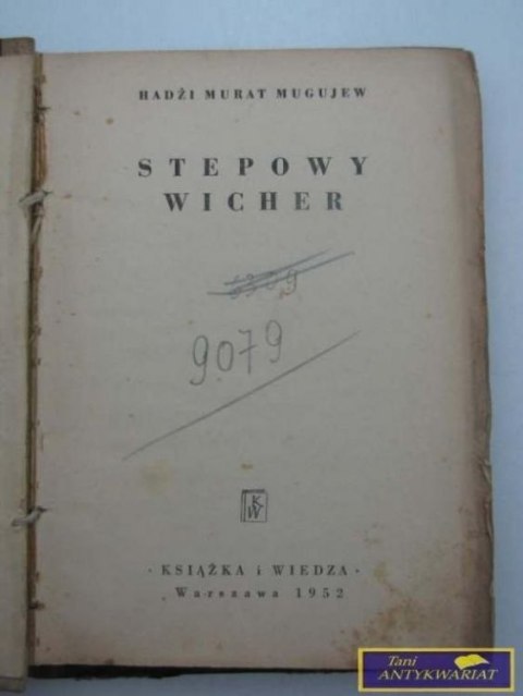 STEPOWY WICHER Hadżi Murat Mugujew