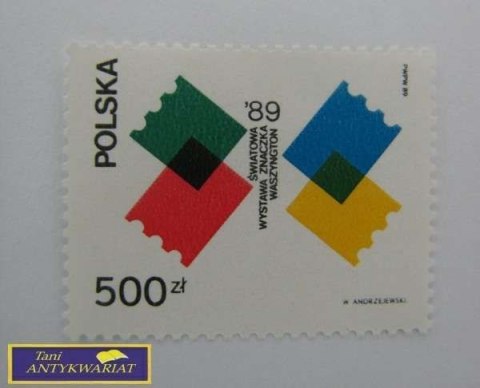 ŚWIATAWA WYSTAWA ZNACZKA WASZYNGTON 89