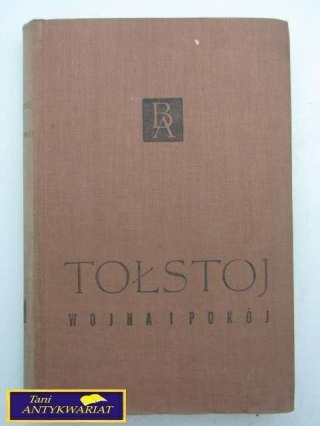 WOJNA I POKÓJ TOM I Aleksy Tołstoj