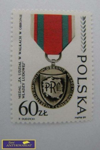 ZNACZEK Medal Za udział w walkach w obronie