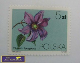 ZNACZEK POCZTOWY CLEMATIS LANUGINOSA