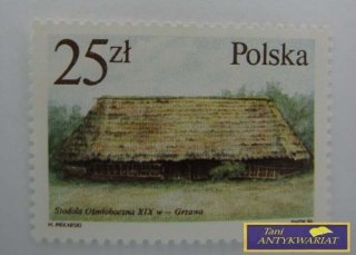 ZNACZEK Stodoła Ośmioboczna XIX w. - Grzawa