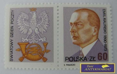 ZNACZEK Światowy dzień poczty E.Kaliński