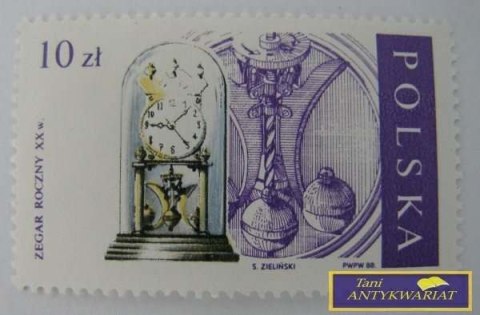 ZNACZEK Zegar roczny XX w.