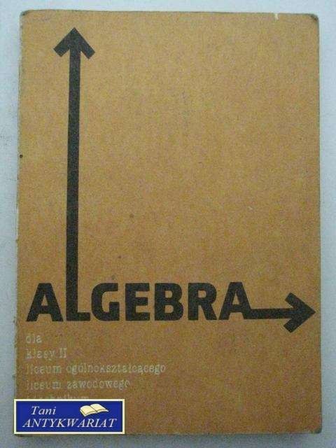 ALGEBRA DLA KL.2 LO