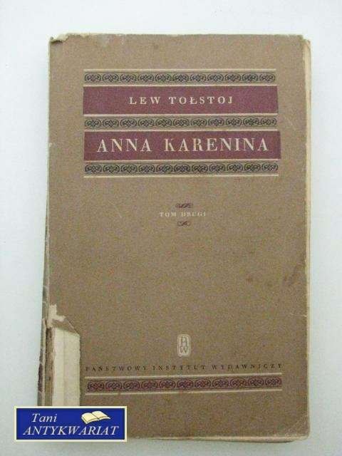ANNA KARENINA TOM II