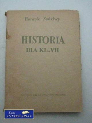 HISTORIA DLA KL. VII