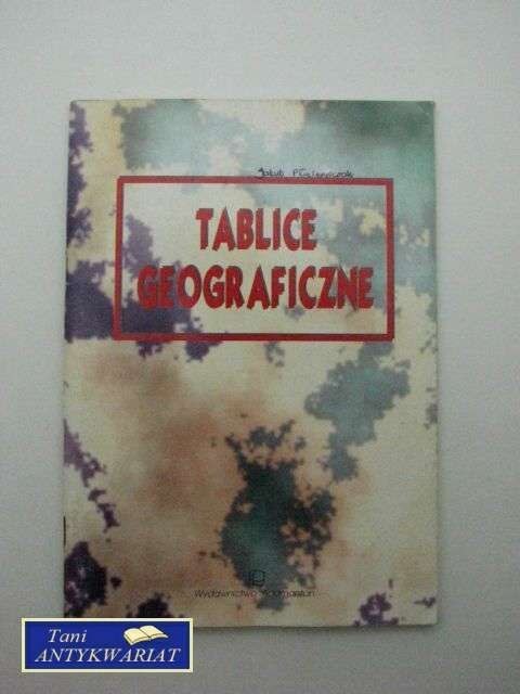 TABLICE GEOGRAFICZNE