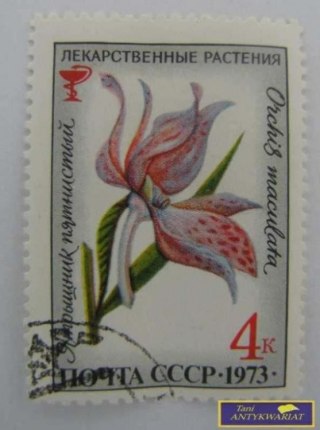 ZNACZEK - ORCHIDEA MACULATA 1973 R.