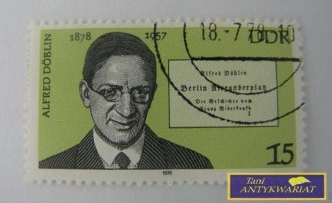 ZNACZEK POCZTOWY - Alfred Doblin