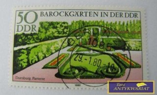 ZNACZEK POCZTOWY - Barockgarten in der DDR