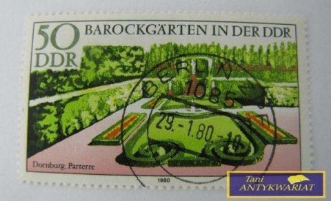 ZNACZEK POCZTOWY - Barockgarten in der DDR