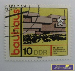 ZNACZEK POCZTOWY - Bauhaus 10 DDR