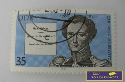 ZNACZEK POCZTOWY - Carl Von Clausewitz