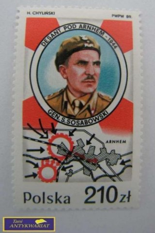 ZNACZEK POCZTOWY-Desant pod Arnhem 1944
