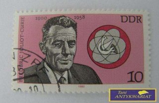 ZNACZEK POCZTOWY - Frederic Joliot-Curie