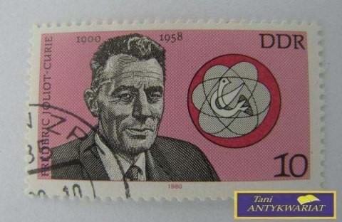 ZNACZEK POCZTOWY - Frederic Joliot-Curie