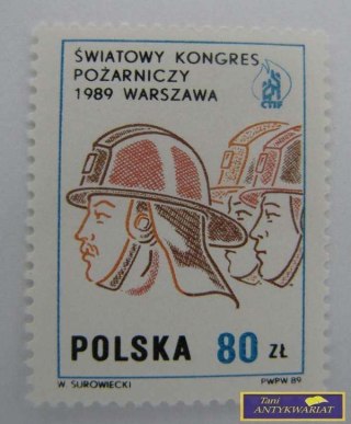 ZNACZEK - ŚWIATOWY KONGRES POŻARNICZY 1989
