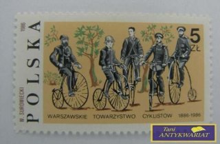 ZNACZEK - WARSZAWSKIE TOWARZYSTWO CYKLISTÓW 1986