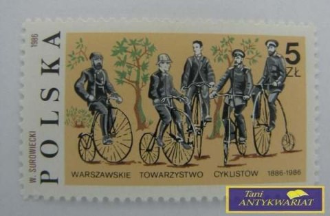 ZNACZEK - WARSZAWSKIE TOWARZYSTWO CYKLISTÓW 1986