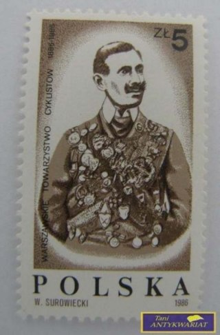 ZNACZEK - WARSZAWSKIE TOWARZYSTWO CYKLISTÓW 1986