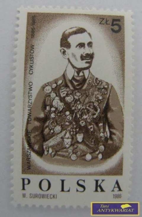 ZNACZEK - WARSZAWSKIE TOWARZYSTWO CYKLISTÓW 1986