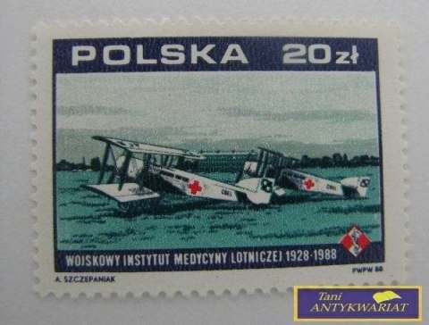 ZNACZEK WOJSKOWY INSTYTUT MEDYCYNY LOTNICZEJ 1988