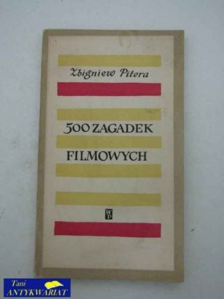 500 ZAGADEK FILMOWYCH