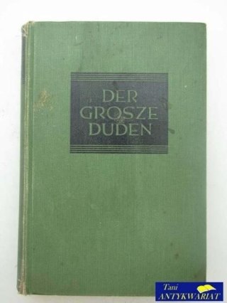 DER GROSZE DUDEN