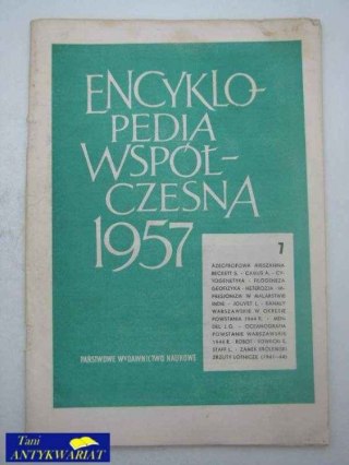ENCYKLOPEDIA WSPÓŁCZESNA 1957