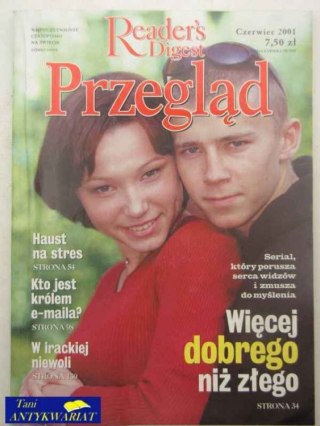PRZEGLĄD READER'S DIGEST CZERWIEC 2001
