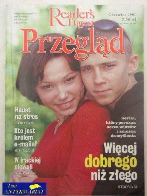 PRZEGLĄD READER'S DIGEST CZERWIEC 2001