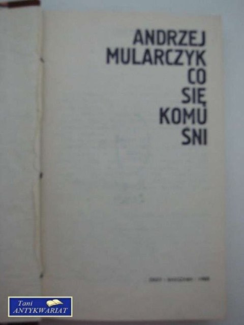 CO SIĘ KOMU ŚNI CO SIĘ KOMU ŚNI